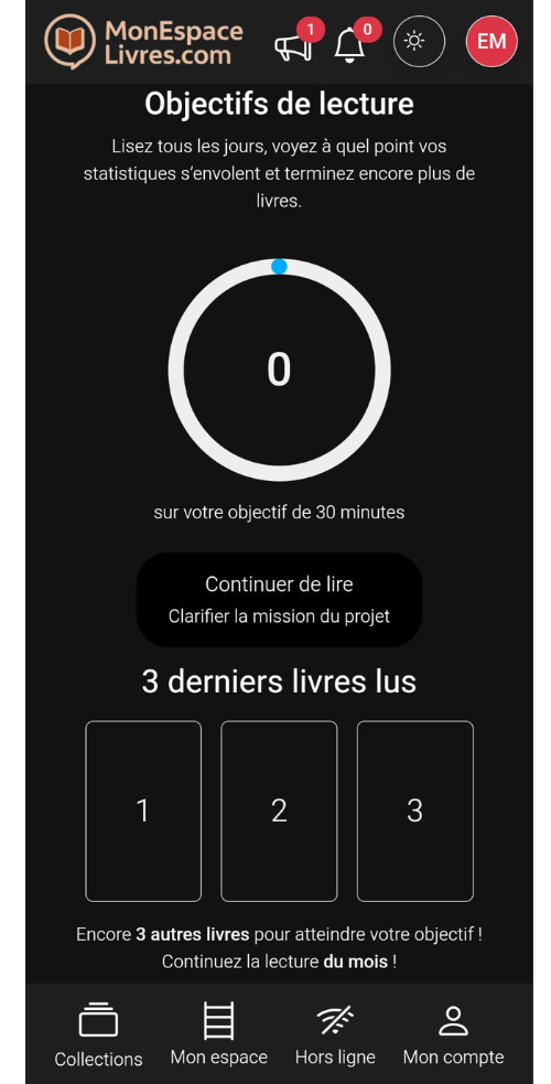 Mode lecture hors-ligne